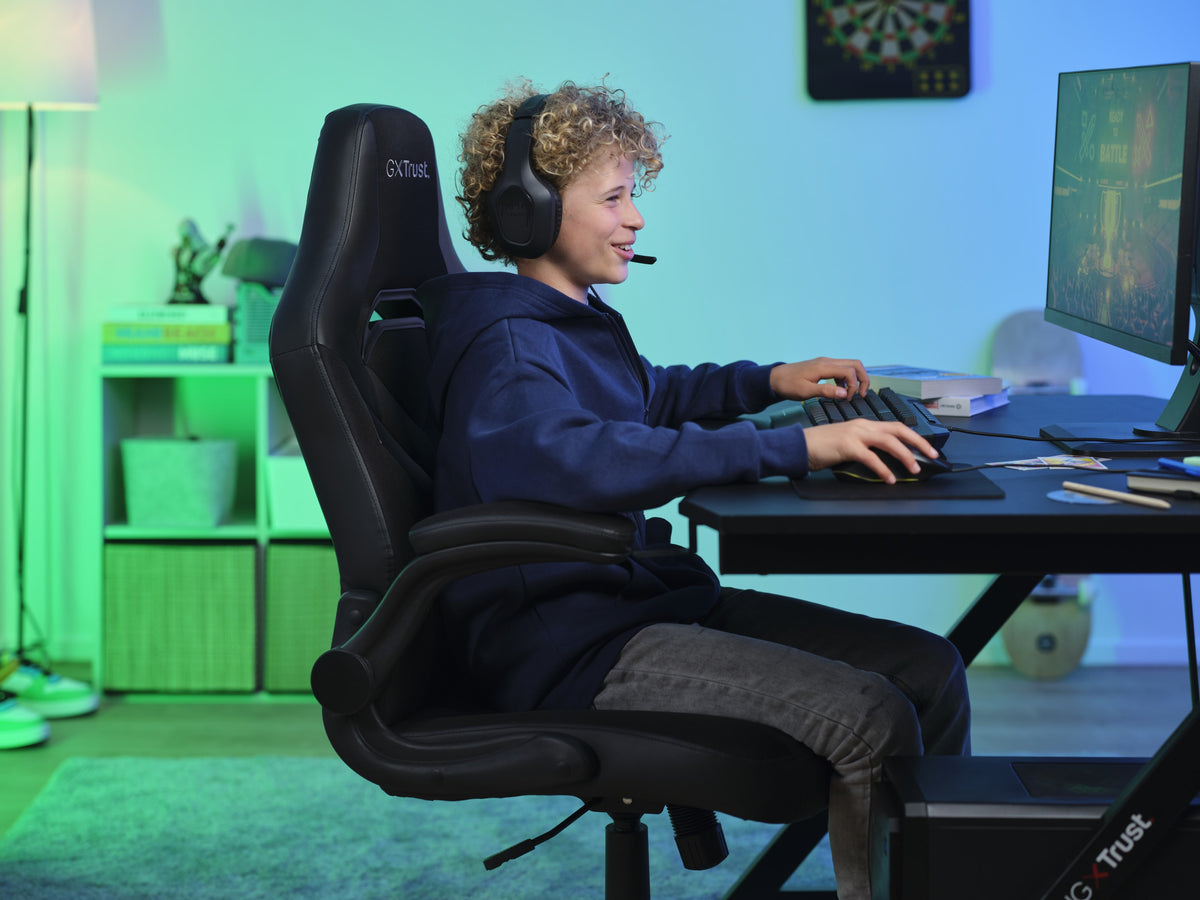 Trust GXT 703 RIYE Universal-Gamingstuhl Schwarz
