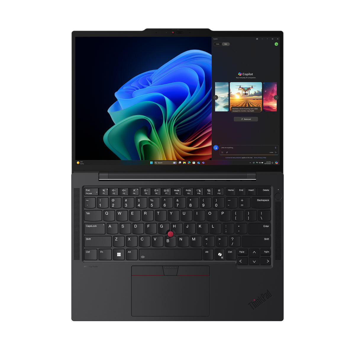 Lenovo ThinkPad T14s Gen 6 (AMD) Copilot+ PC AMD Ryzen AI 7 350 Laptop 35,6 cm (14") WUXGA 32 GB LPDDR5x-SDRAM 1 TB SSD Wi-Fi 7 (802.11be) Windows 11 Pro Deutsch Schwarz