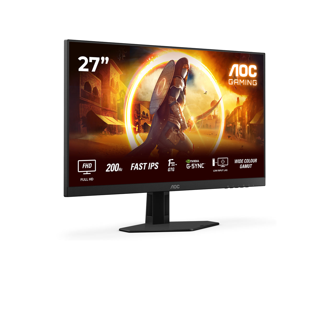 AOC G4 27G4HRE Computerbildschirm 68,6 cm (27") 1920 x 1080 Pixel Full HD LED Schwarz, Rot