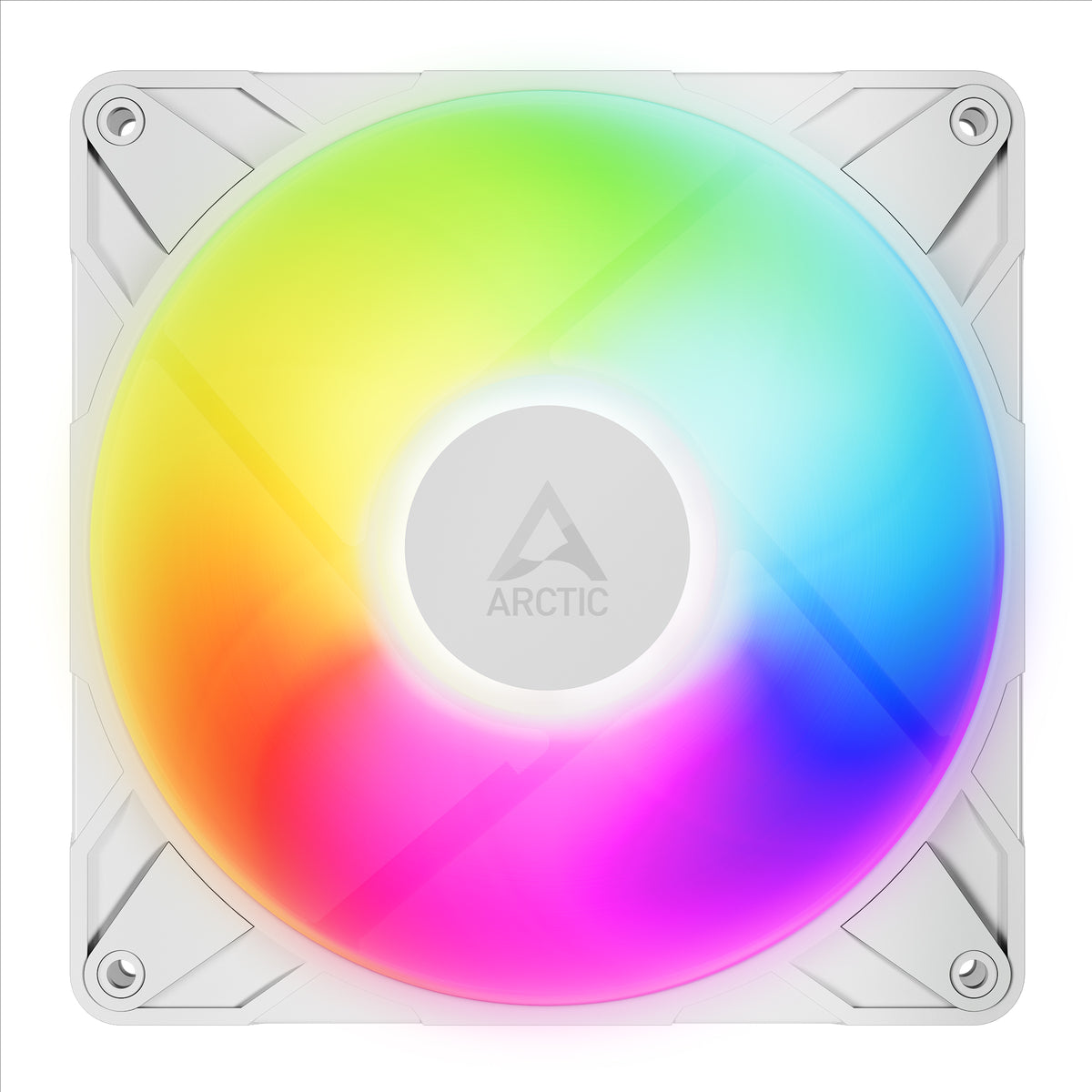 ARCTIC P14 Pro A-RGB (White) 140 mm A-RGB PWM-Lüfter mit Kabelsplitter