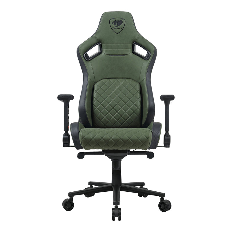 COUGAR DEFENSOR S ARMY GREEN F Universal-Gamingstuhl Gepolsterter Sitz Grün