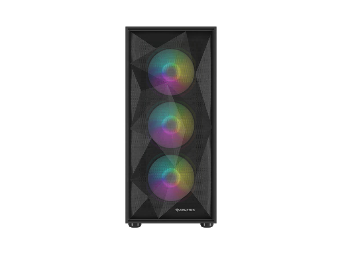 GENESIS Diaxid 605 ARGB Midi Tower Schwarz