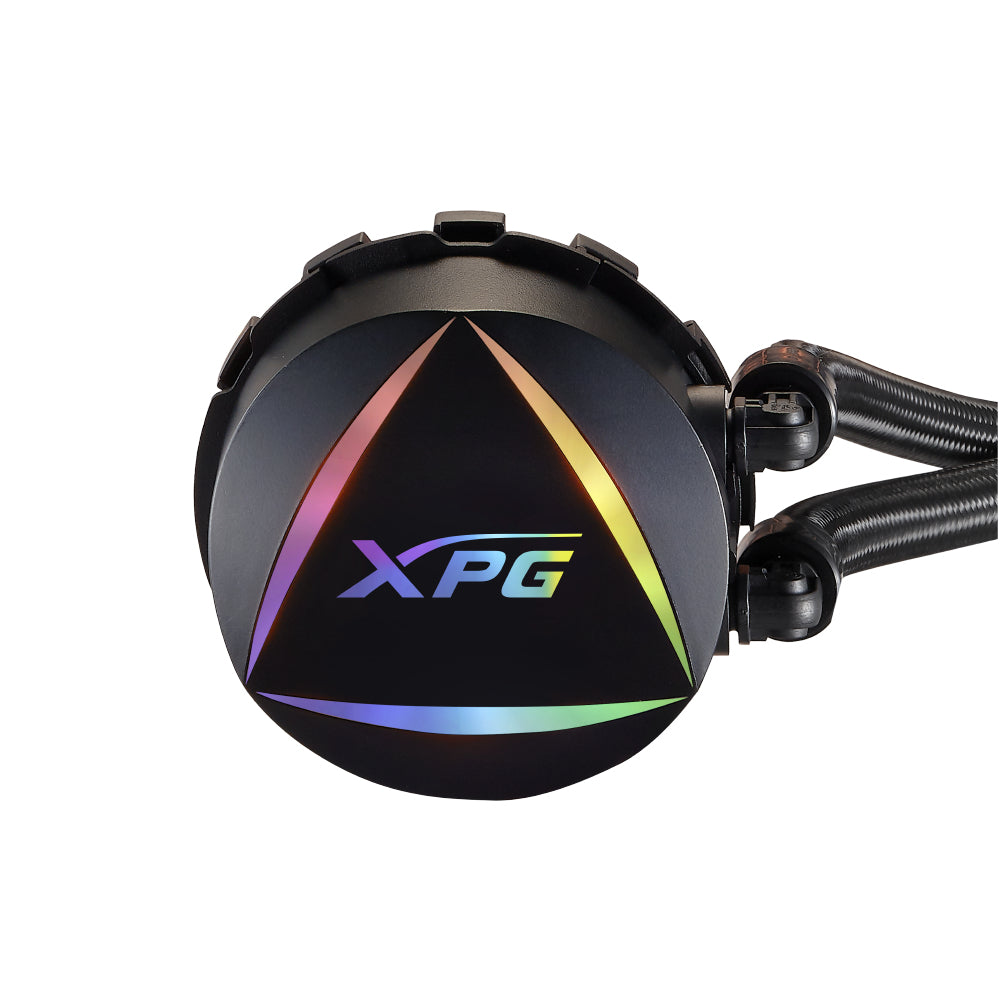 XPG Levante Chipset All-in-One-Flüssigkeitskühler 12 cm Schwarz 4 Stück(e)