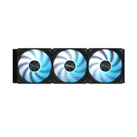 GIGABYTE EAGLE 360 Flüssig-CPU-Kühler - 3x120mm ARGB-Lüfter, Vollfarb-LCD, DAISY-CHAIN, Kompatibel mit Intel LGA 1851 und AMD AM5
