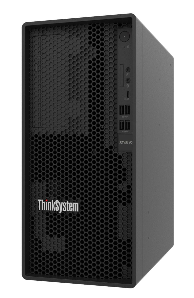 Lenovo ThinkSystem ST45 V3 Server 960 GB Tower AMD EPYC 4344P 3,8 GHz 16 GB DDR5-SDRAM 500 W