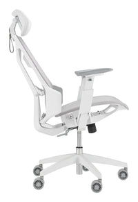 ASUS ROG Destrier Ergo Core White PC-Gamingstuhl Netz-Sitz Weiß