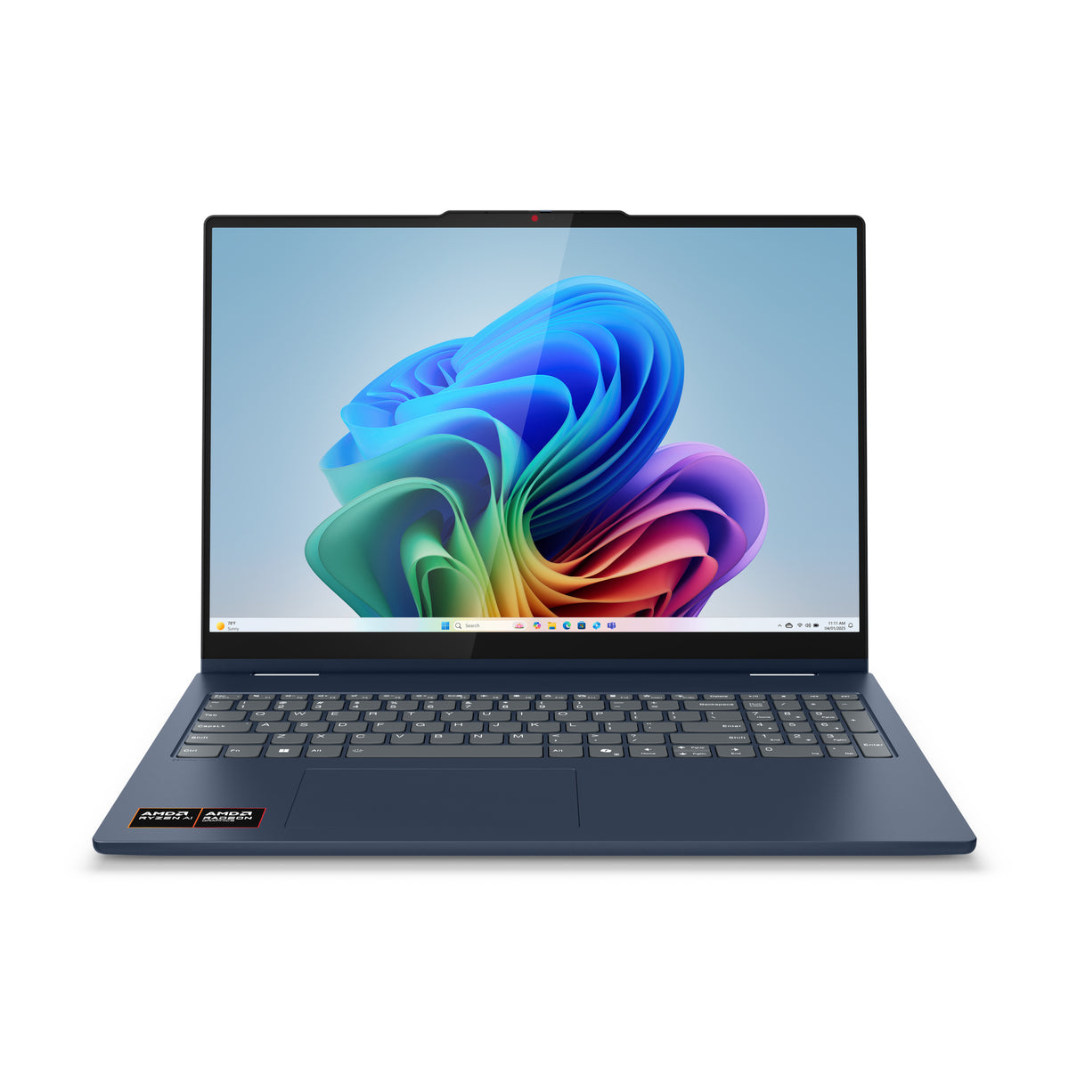 Lenovo IdeaPad 5 2-in-1 16AKP10 Copilot+ PC AMD Ryzen AI 5 340 Hybrid (2-in-1) 40,6 cm (16") Touchscreen WUXGA 16 GB LPDDR5x-SDRAM 512 GB SSD Wi-Fi 7 (802.11be) Windows 11 Home Blau Deutsch
