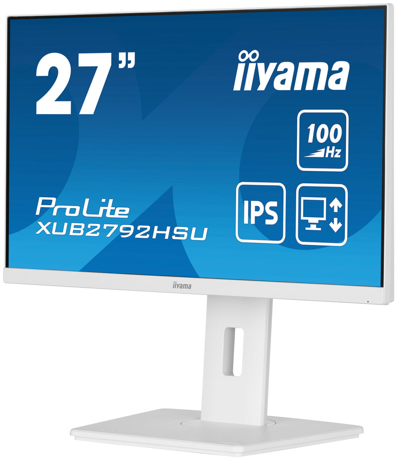iiyama ProLite XUB2792HSU-W6 Computerbildschirm 68,6 cm (27") 1920 x 1080 Pixel Full HD LED Weiß