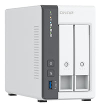 QNAP TS-216G NAS & Speicherserver Tower Cortex-A Cortex-A55 4 GB HDD Weiß
