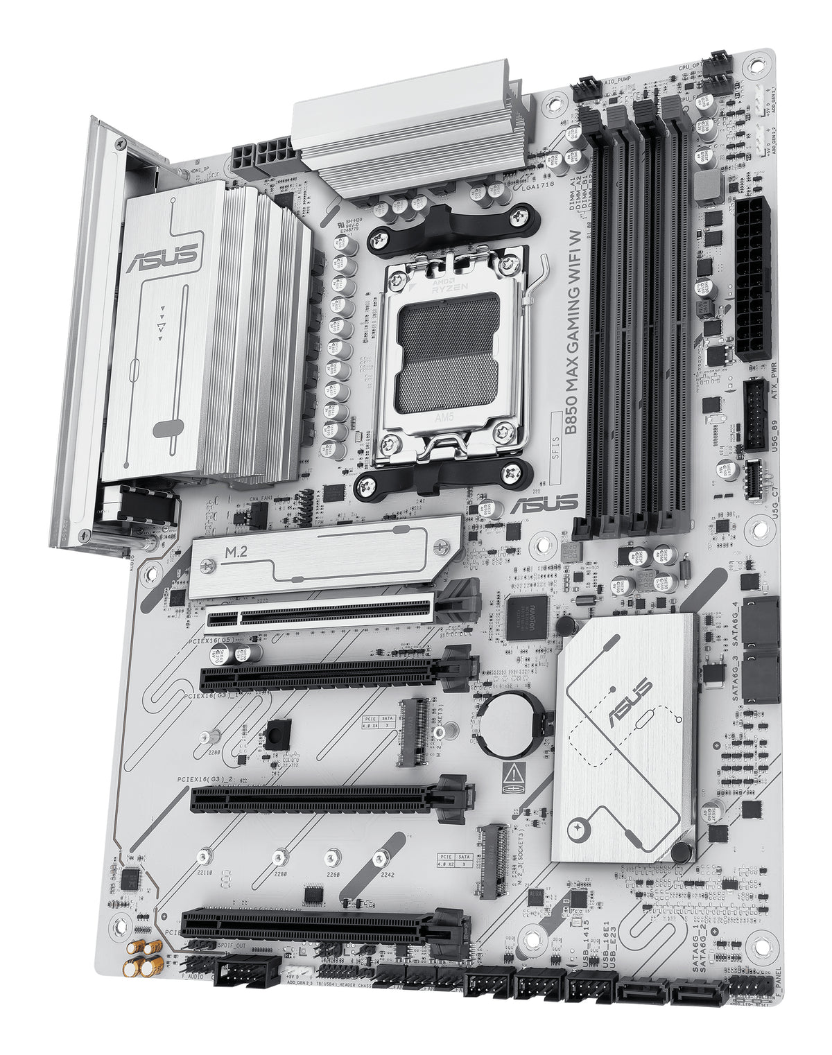 ASUS B850 MAX GAMING WIFI W AMD B850 Sockel AM5 ATX