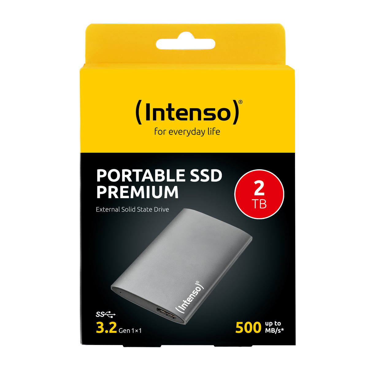 Intenso Premium Edition 2 TB Micro-USB B 3.2 Gen 1 (3.1 Gen 1) Anthrazit