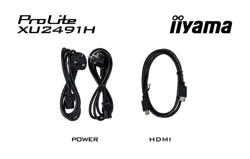 iiyama ProLite XU2491H-B1 Computerbildschirm 60,5 cm (23.8") 1920 x 1080 Pixel Full HD LED Schwarz