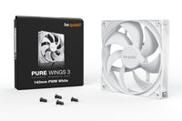 be quiet! Pure Wings 3 140mm PWM White Computergehäuse Ventilator 14 cm Weiß 1 Stück(e)