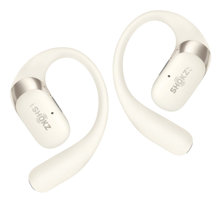 SHOKZ OpenFit 2 Kopfhörer True Wireless Stereo (TWS) Ohrbügel, Offene Ohren Anrufe/Musik/Sport/Alltag Bluetooth Beige