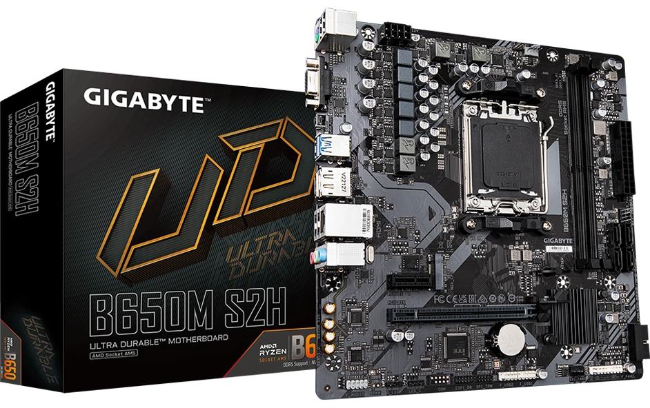 Gigabyte B650 S2H DDR5 Micro ATX