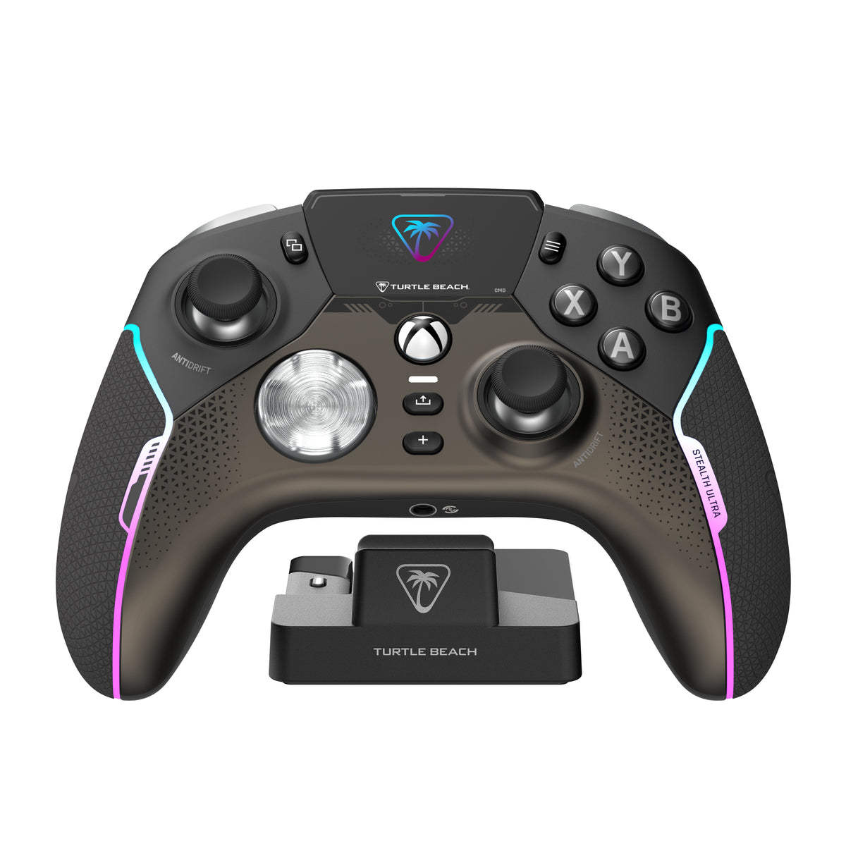 Turtle Beach Stealth Ultra Wireless Gaming-Controller mit Schnellladedock, Anpassbare Trigger-Stop und Befehlsanzeige für Xbox Series X,S, Xbox One und PC , Offiziell lizenziert für Xbox