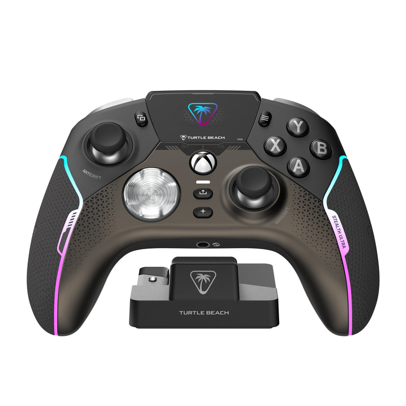 Turtle Beach Stealth Ultra Wireless Gaming-Controller mit Schnellladedock, Anpassbare Trigger-Stop und Befehlsanzeige für Xbox Series X,S, Xbox One und PC , Offiziell lizenziert für Xbox