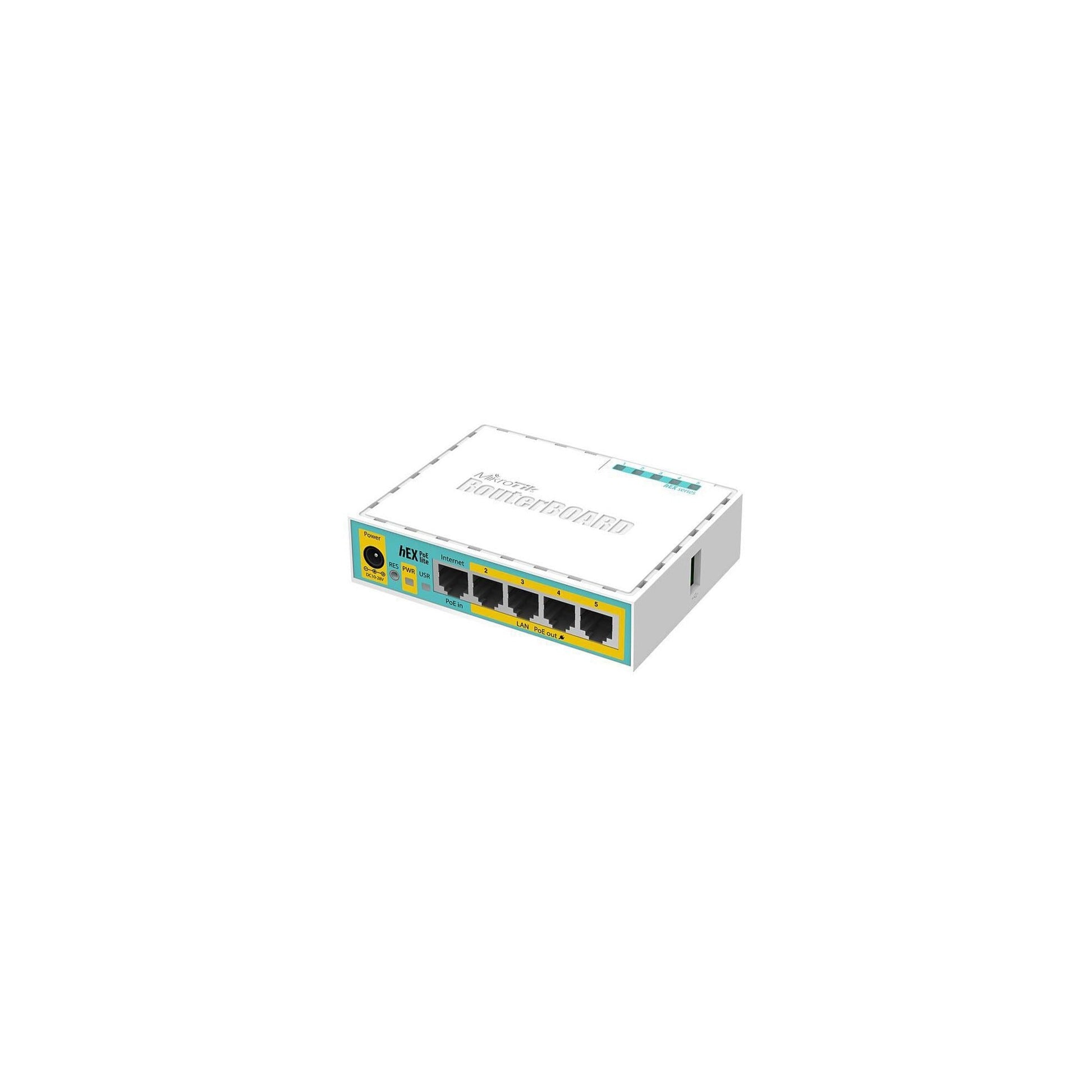 MikroTik RB750UPR2 HEX Lite: 5 Port Router