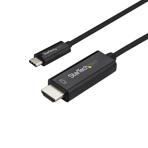 StarTech 1m 3 ft. USB-C to HDMI Cable 4K at 60Hz Black