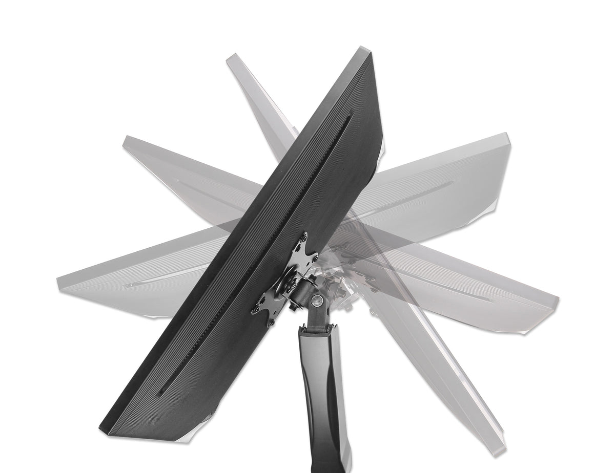 Manhattan 462501 Flachbildschirm-Tischhalterung 81,3 cm (32") Tisch/Bank Schwarz
