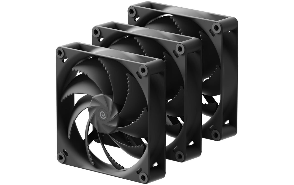 HAVN H14 Triple Pack 140mm Case Fans BLACK