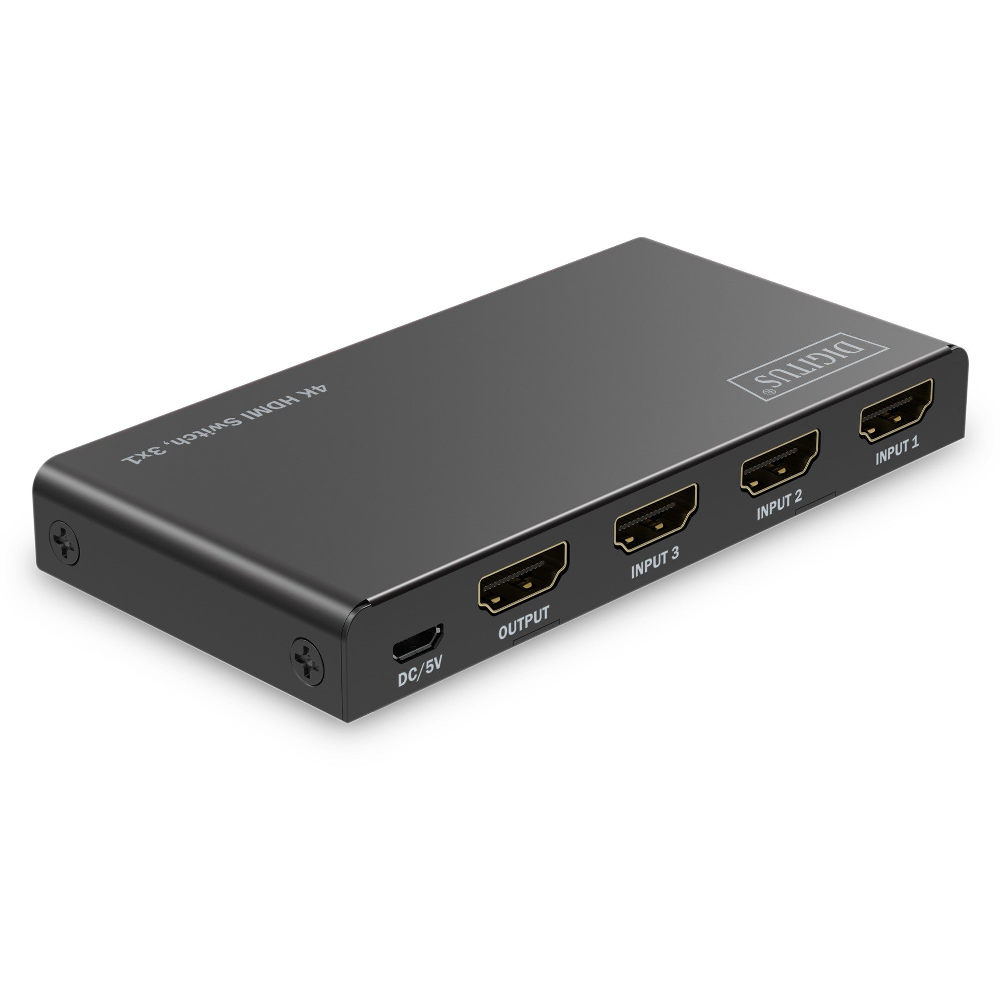 DIGITUS HDMI Switch. 4x1 4K/60Hz HDCP 2.3