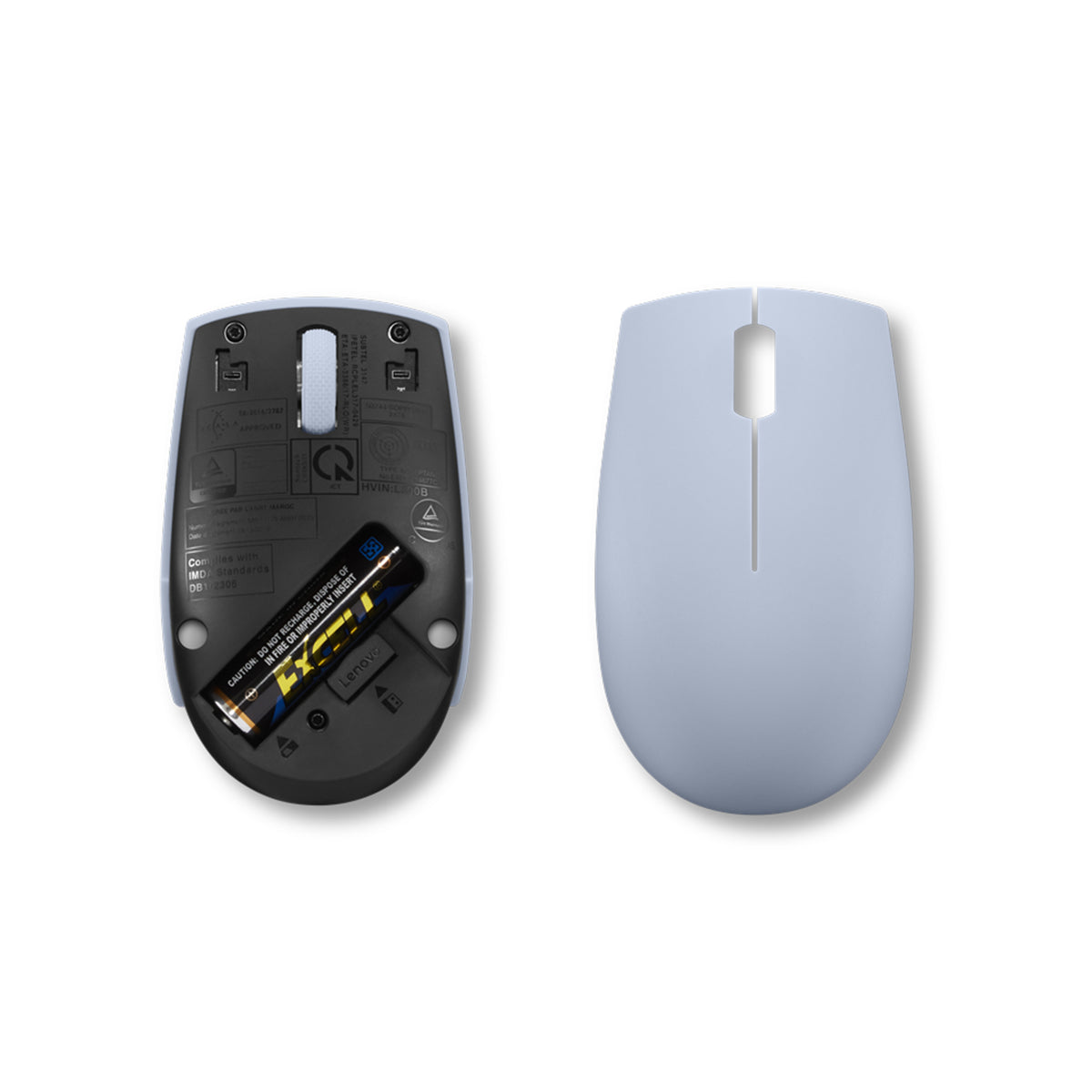 Lenovo 300 Maus Büro Beidhändig RF Wireless Optisch 1000 DPI