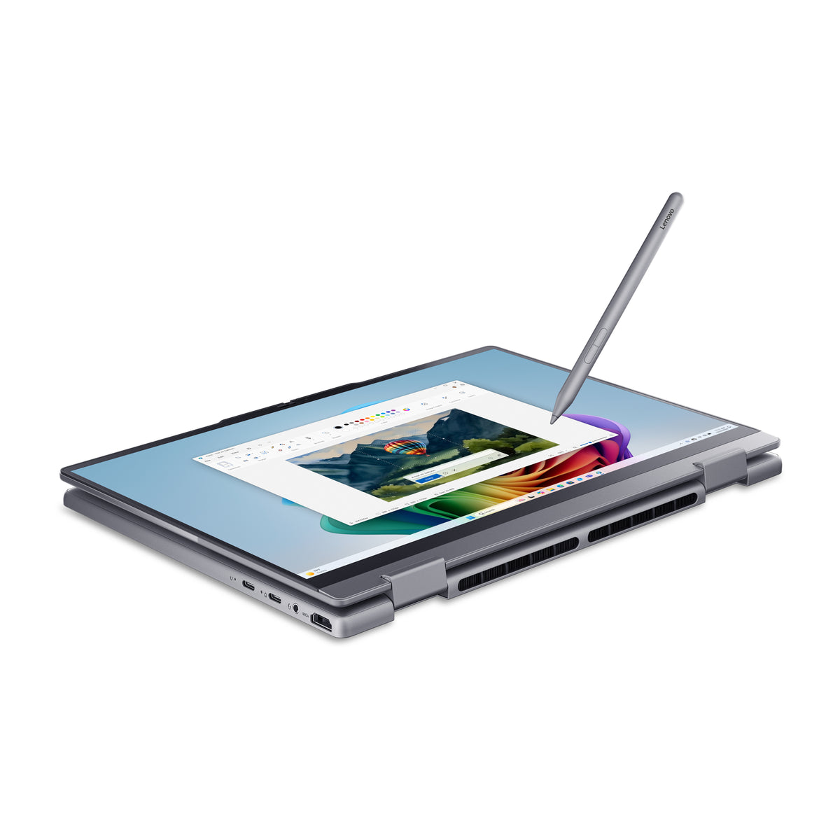 Lenovo ThinkBook 14 2-in-1 G6 IPL Copilot+ PC Intel Core Ultra 7 355 Hybrid (2-in-1) 35,6 cm (14") Touchscreen WUXGA 16 GB DDR5-SDRAM 512 GB SSD Wi-Fi 7 (802.11be) Windows 11 Pro Grau Schweiz