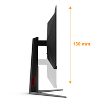 AOC G4 Q27G4ZD/69 Écran d'ordinateur 67,3 cm (26.5") 2560 x 1440 pixels Noir, Rouge