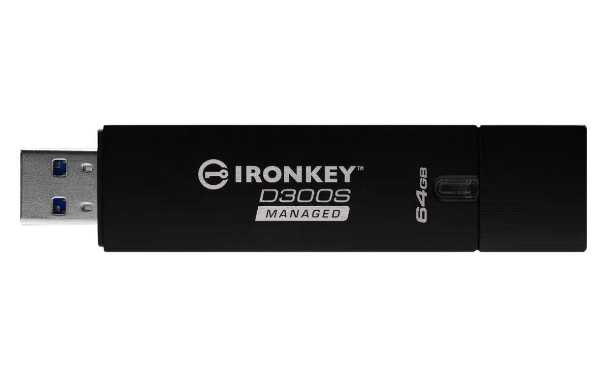 Kingston Technology IronKey 64GB D300S AES 256 XTS verschlüsselter USB-Stick