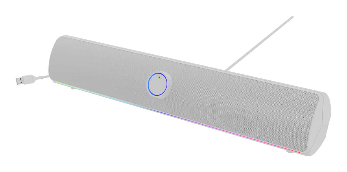 GENESIS NCS-2305 Soundbar-Lautsprecher Weiß 2.0 Kanäle 10 W