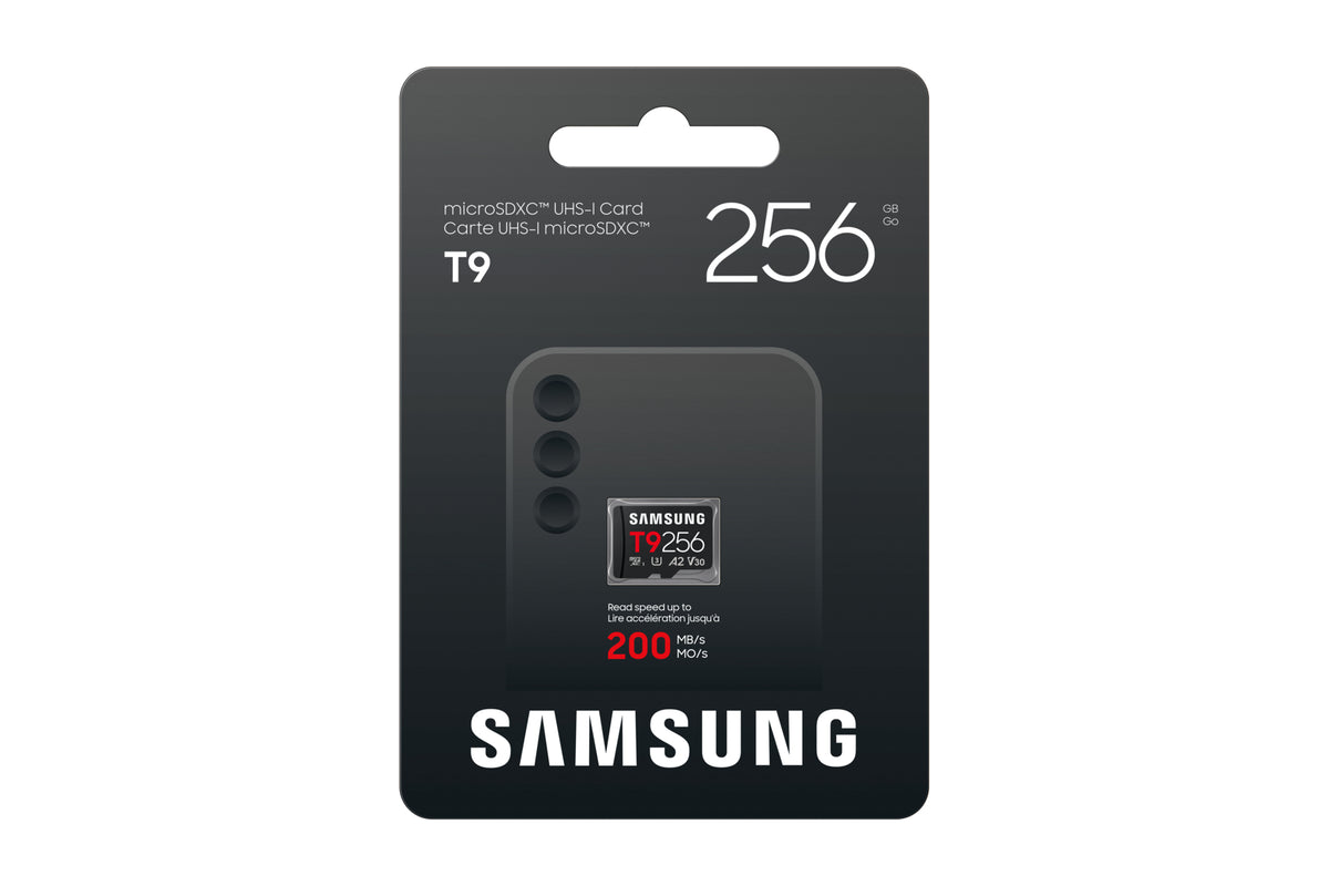 Samsung T9 microSDXC™ UHS-I Speicherkarte - 256 GB ‎ ‎