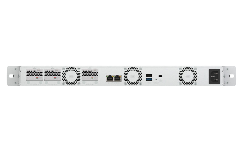 QNAP TS-h765eU NAS Rack (1U) Intel Atom® 8 GB DDR5 QuTS hero Schwarz, Grau
