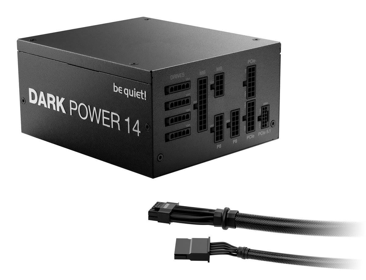 be quiet! Dark Power 14 1000 W - 80 Plus Titanium Netzteil 20+4 pin ATX ATX Schwarz