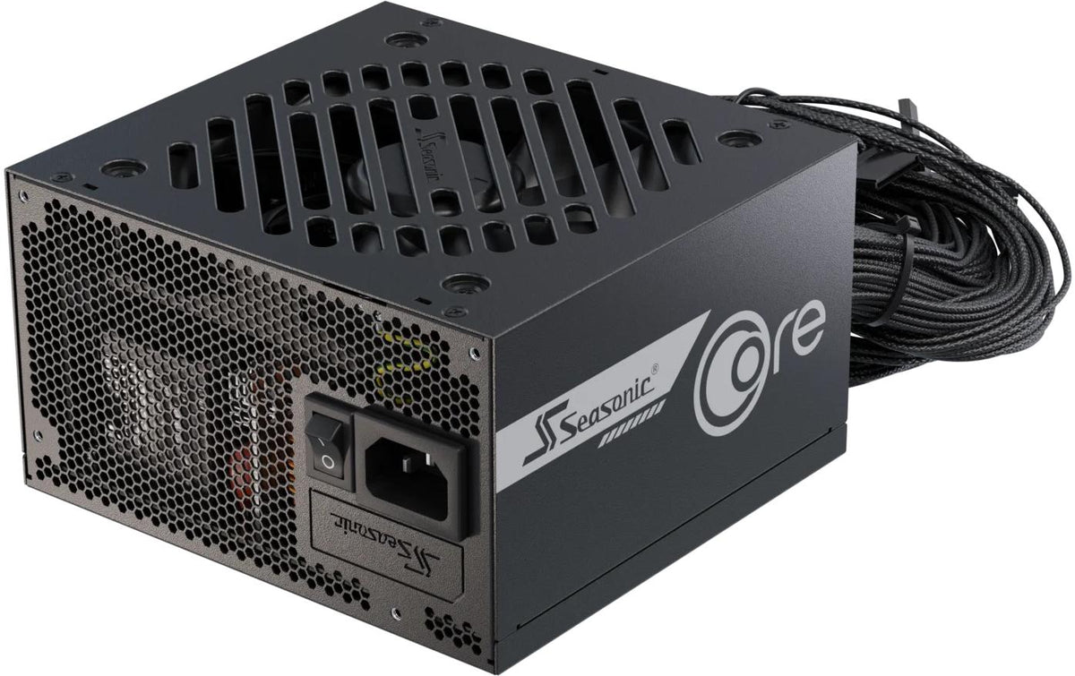 PSU 850W Seasonic CORE BC-850 ATX3.1 (black, 1x 12-pin High Power GPU, 3x PCIe, 850 Watts)