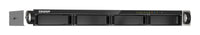 QNAP TS-435XEU NAS Rack (1U) Marvell CN9131 4 GB DDR4 0 TB QNAP QTS Schwarz, Grau