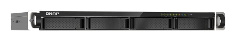 QNAP TS-435XEU NAS Rack (1U) Marvell CN9131 4 GB DDR4 0 TB QNAP QTS Schwarz, Grau