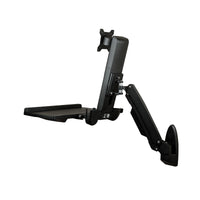 StarTech.com Wandmontage Sitz-/ Steh Workstation - 1 Monitor