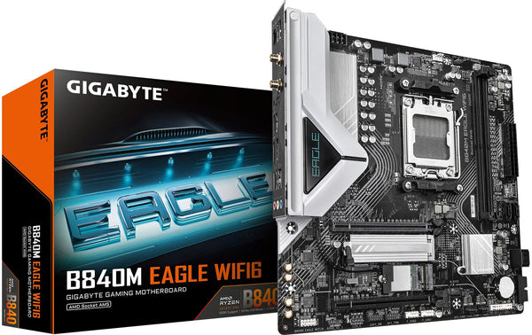 Gigabyte B840M EAGLE WIFI6 AM5 DDR5 Micro ATX