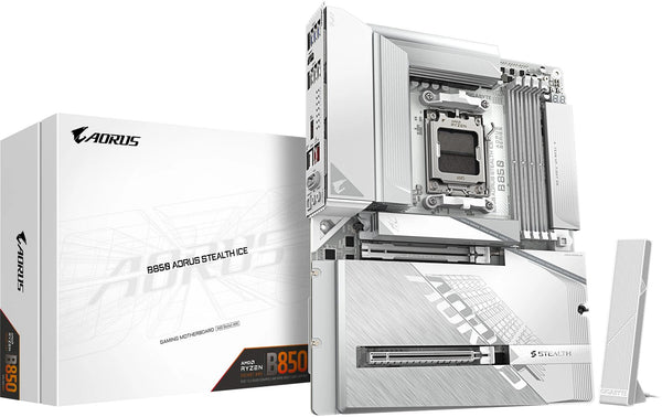 Gigabyte B850 AORUS STEALTH ICE AM5 DDR5 ATX