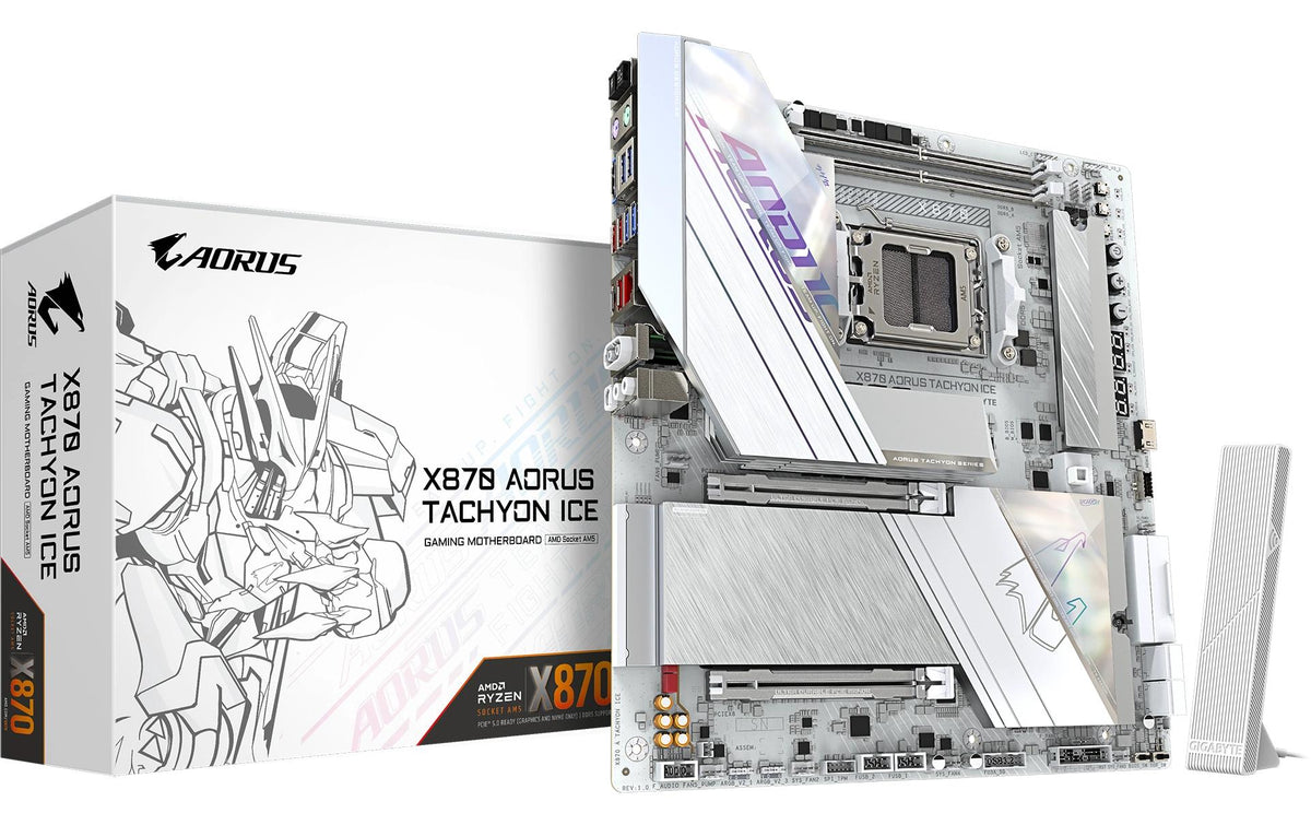 Gigabyte X870 AORUS TACHYON ICE AM5 DDR5 EATX