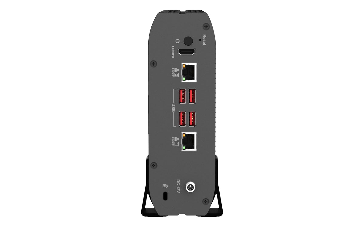 QNAP TS-410E NAS Tower Intel® Celeron® J6412 8 GB 0 TB QNAP QTS Schwarz