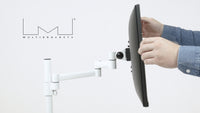 Multibrackets 5174 Flachbildschirm-Tischhalterung 76,2 cm (30") Tisch/Bank Weiß