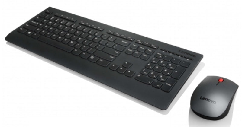 Lenovo 4X30H56822 Tastatur Maus enthalten Universal RF Wireless Slowakisch Schwarz