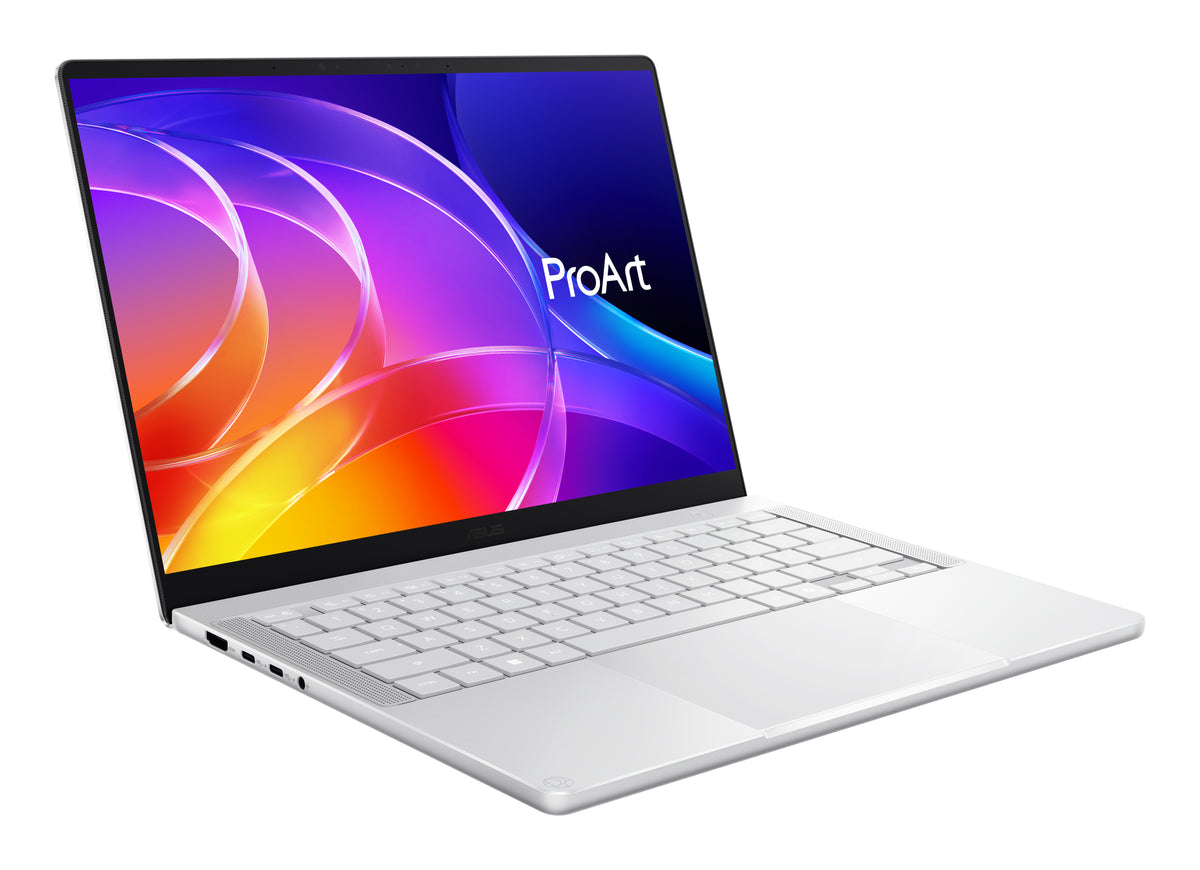 ASUS ProArt H7407BA-SM250X NVIDIA Grace 20-Core NVIDIA Grace Laptop 35,6 cm (14") Touchscreen 3K 128 GB LPDDR5x-SDRAM 1 TB SSD Wi-Fi 7 (802.11be) Windows 11 Pro Weiß