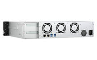 QNAP TS-855EU-8G NAS & Storage Server Rack (2U) Intel Atom® C5125 8GB DDR4 0TB QuTS hero Black