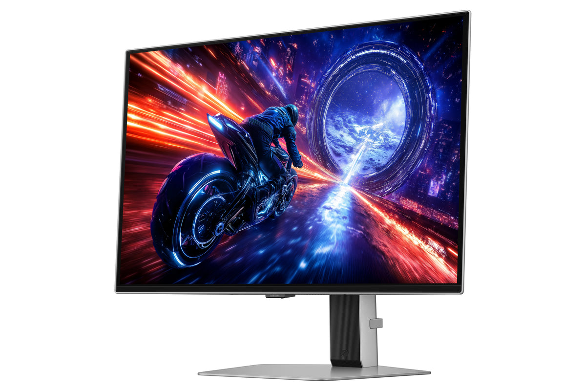 Samsung G60SF Computerbildschirm 68,6 cm (27") 2560 x 1440 Pixel Quad HD OLED Silber