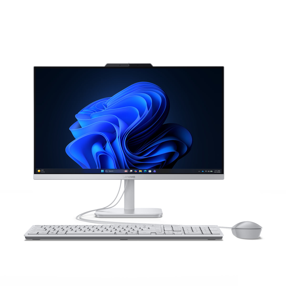Lenovo A105 24 AMD Ryzen™ 5 40 60,5 cm (23.8") 1920 x 1080 Pixel All-in-One-PC 16 GB LPDDR5-SDRAM 512 GB SSD Windows 11 Home Wi-Fi 6 (802.11ax) Grau