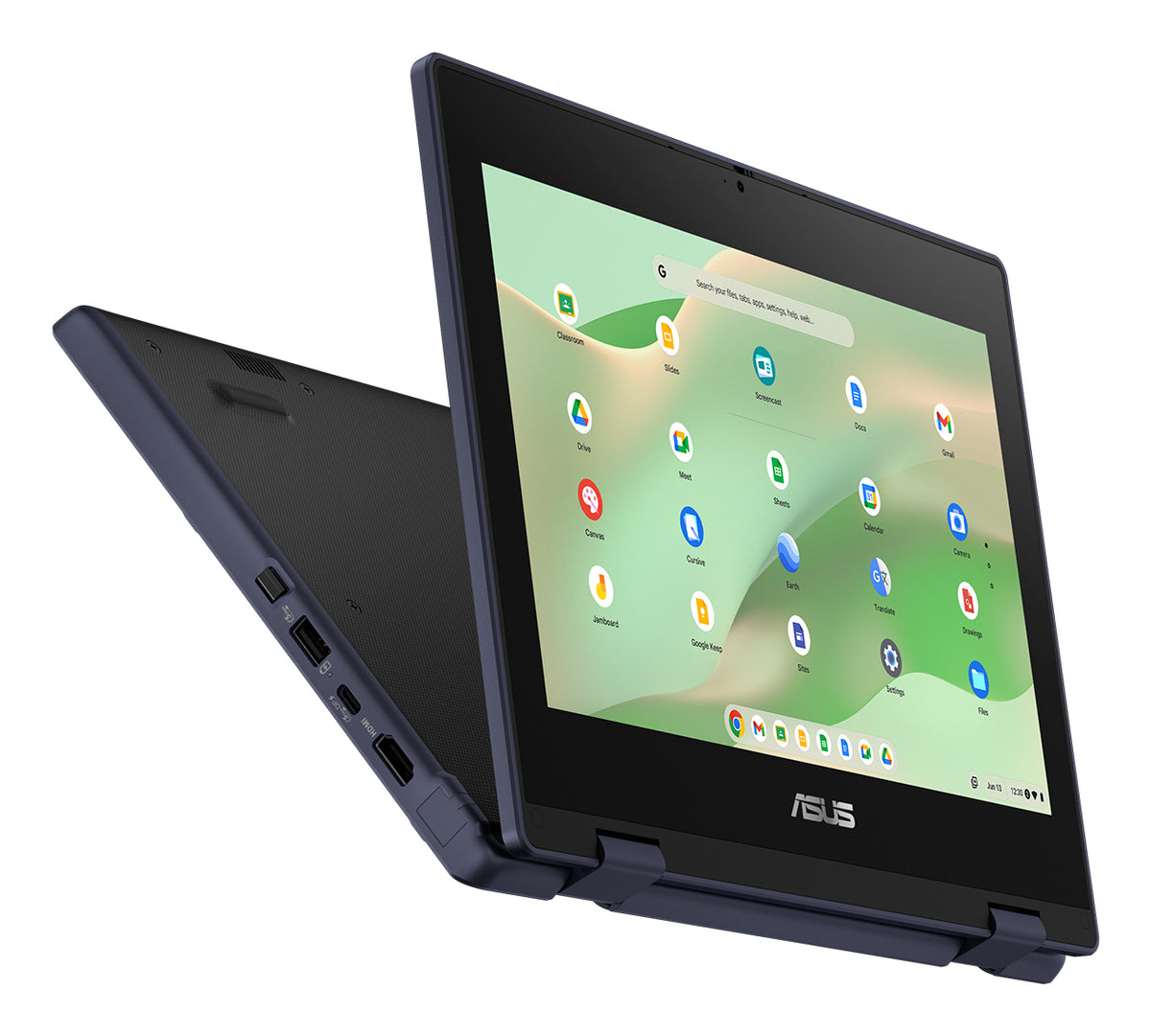 ASUS Chromebook CR11 Flip CR1104FTA-NS0404 Intel® N N150 29,5 cm (11.6") Touchscreen HD 8 GB LPDDR5-SDRAM 64 GB eMMC Wi-Fi 6 (802.11ax) ChromeOS Grau Schweiz