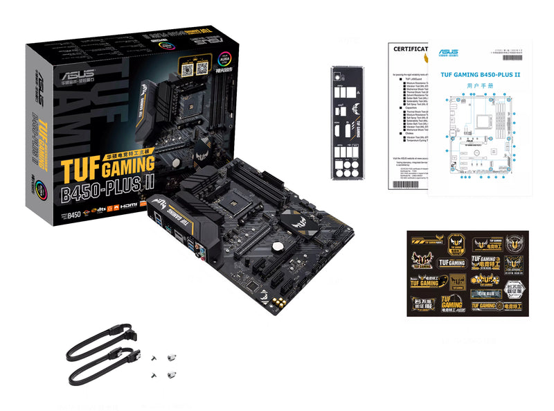 ASUS TUF GAMING B450-PLUS II AMD B450 Sockel AM4 ATX